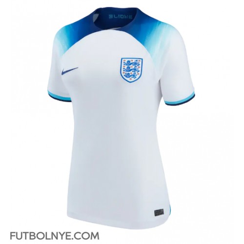 Camiseta Inglaterra Primera Equipación para mujer Mundial 2022 manga corta